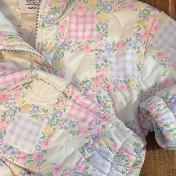 Happy Camp3r Floral Patchwork Women’s Jacket - Picture 6 of 6